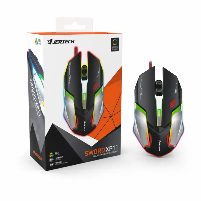 JERTECH Sword XP11 Macro Pro Gaming Mouse