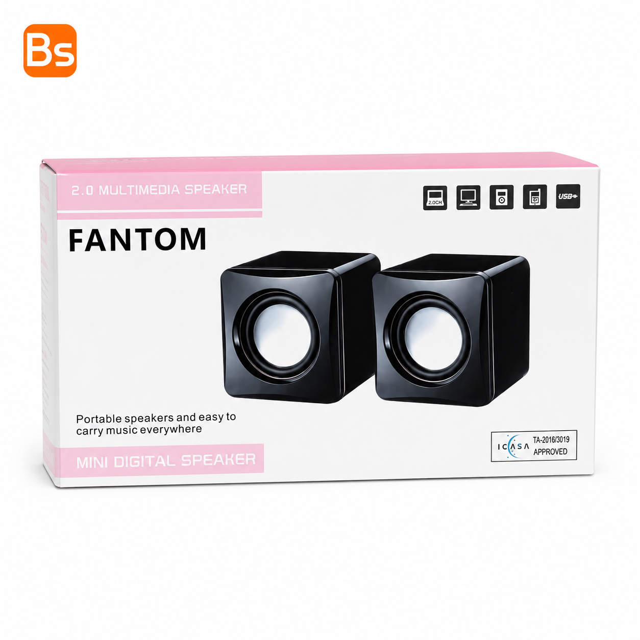 سبيكر USB مكتبي Fantom / MLK