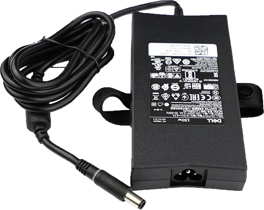 شاحن لابتوب Dell بقوة 130 واط 19.5V 6.7A