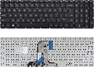 كيبورد لابتوب HP 250 G4 وG5 و15-AC و15-AY