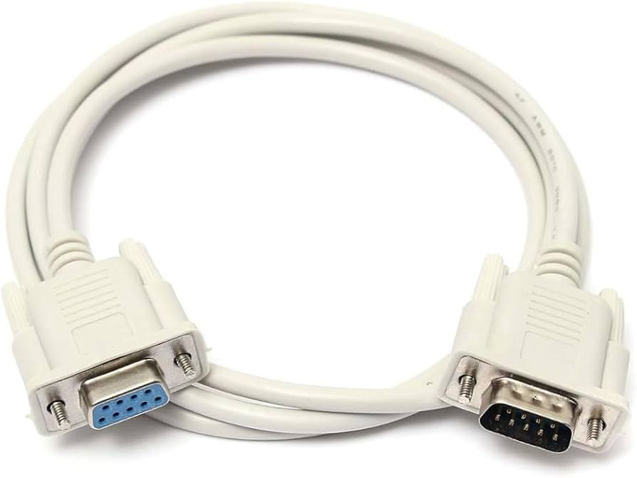 DB9 RS232 Serial Cable Male to Female 1.5m