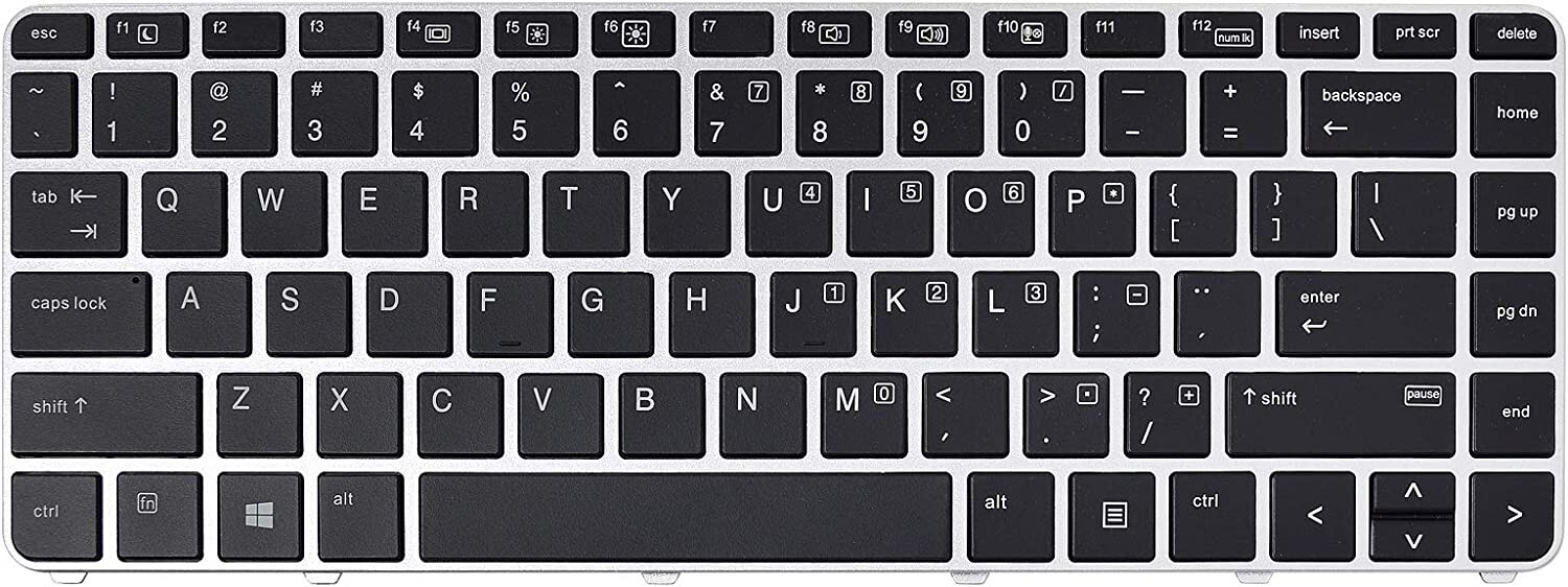 كيبورد لابتوب HP EliteBook وZBook