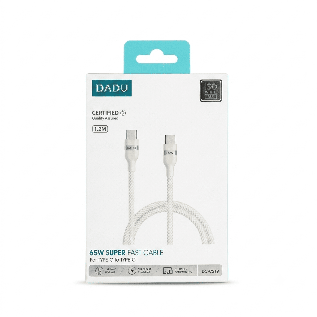 DADU DC-C219 65W Type-C to Type-C Cable 1.2M