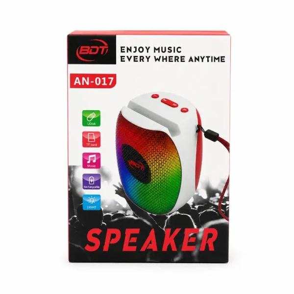 BDT AN-017 Bluetooth Speaker with RGB Light