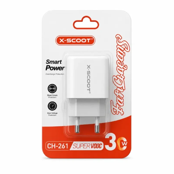 رأس شاحن X-SCOOT CH-261 USB-A