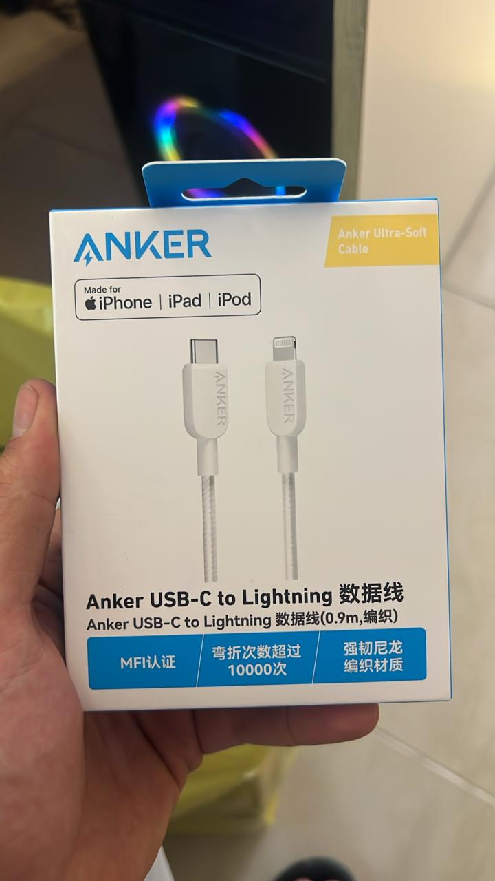 Anker USB-C to Lightning Cable for iPhone