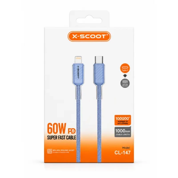 X-SCOOT CL-147 PD to Lightning Cable