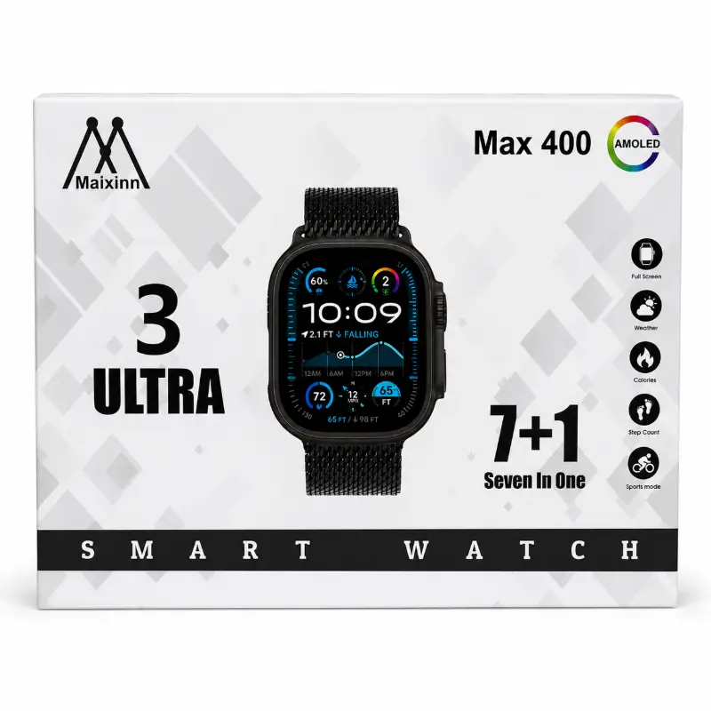 Max 400 (3 Ultra) 7+1 Smartwatch