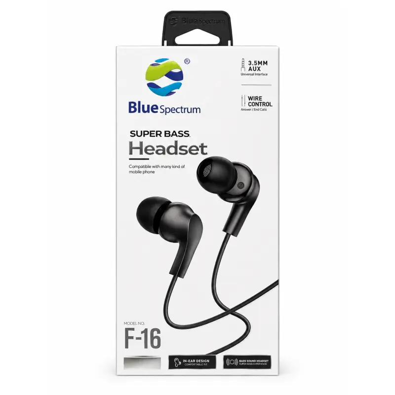 Polo F-16 Wired Earphones with Mic
