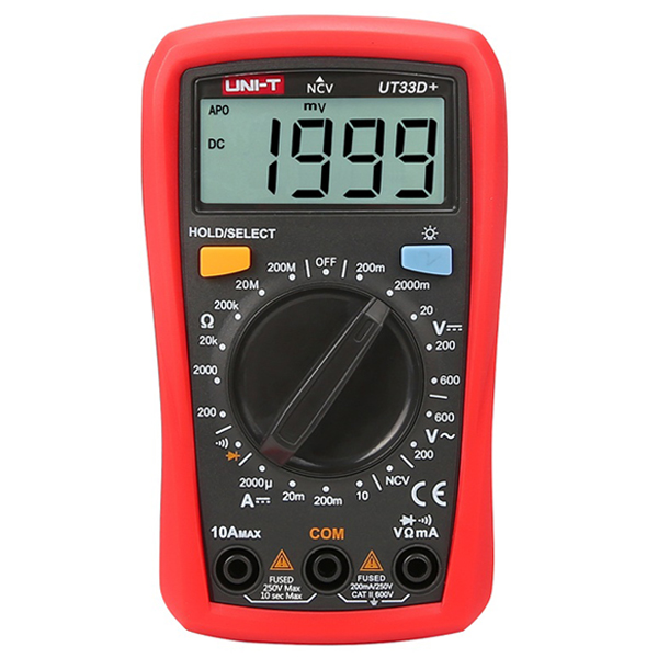 UT33D+ Palm-Size Digital Multimeter