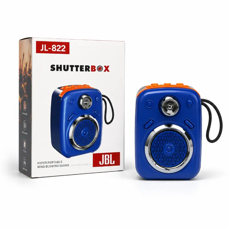سماعة بلوتوث محمولة JL-822 Shutterbox