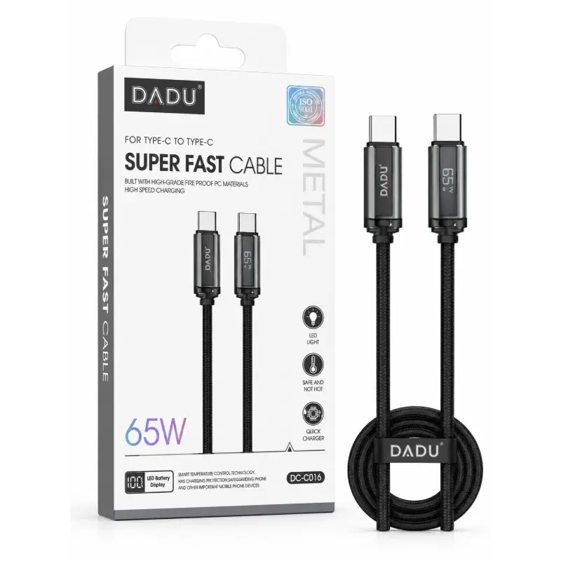 كابل DADU DC-C019 C-C 65W