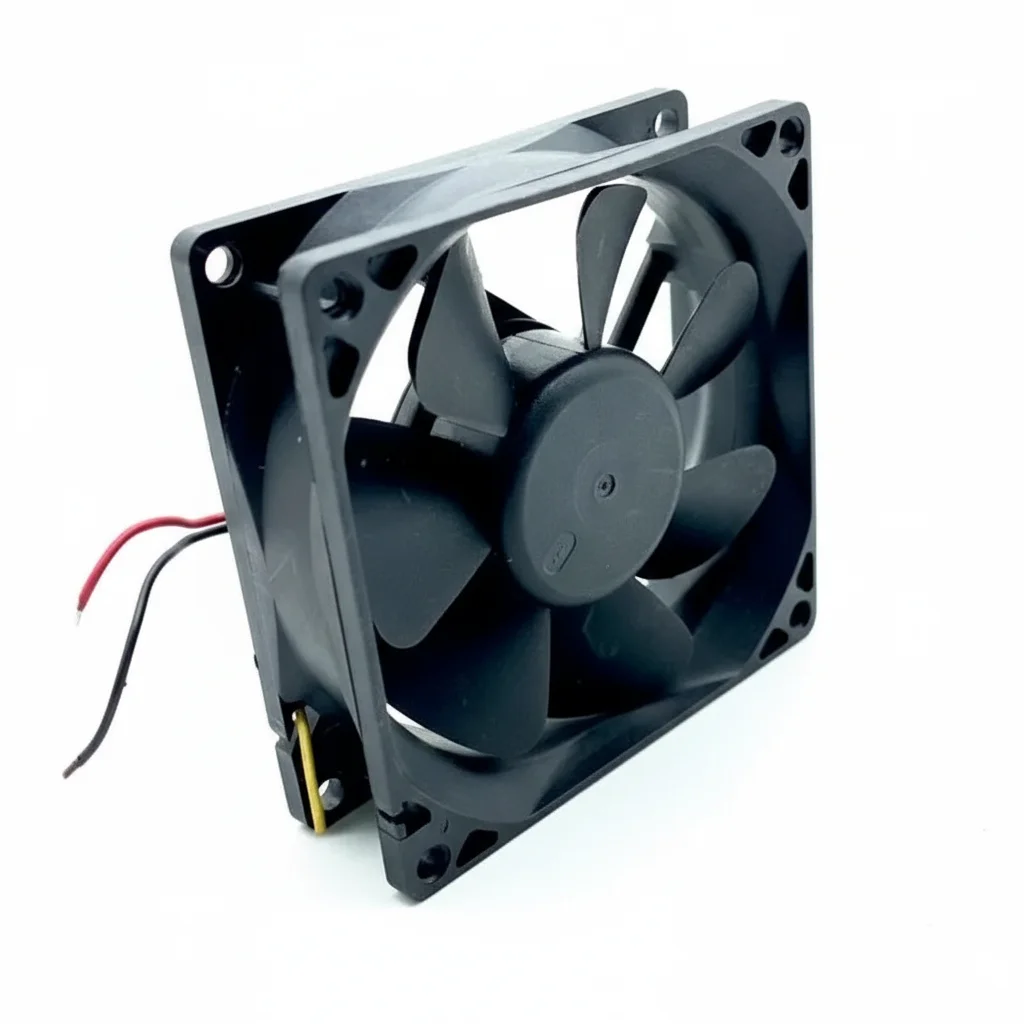 مروحة تبريد 80×80×25mm CF128025MS 12V – 3 Pin – مستعملة بحالة جيدة