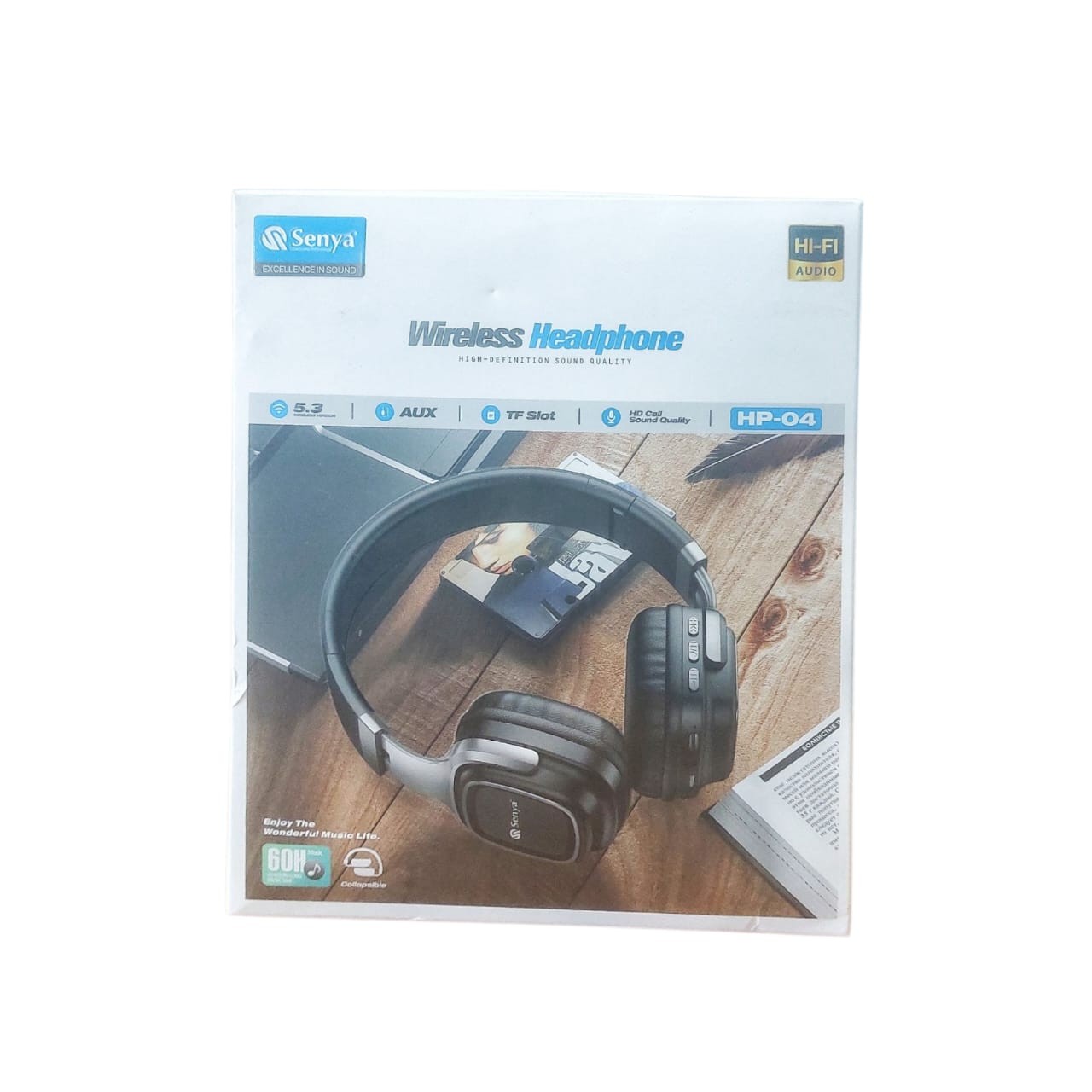 سماعة رأس بيتس Senya HP-04 سلكية – صوت ستيريو بجودة عالية مع مايكروفون