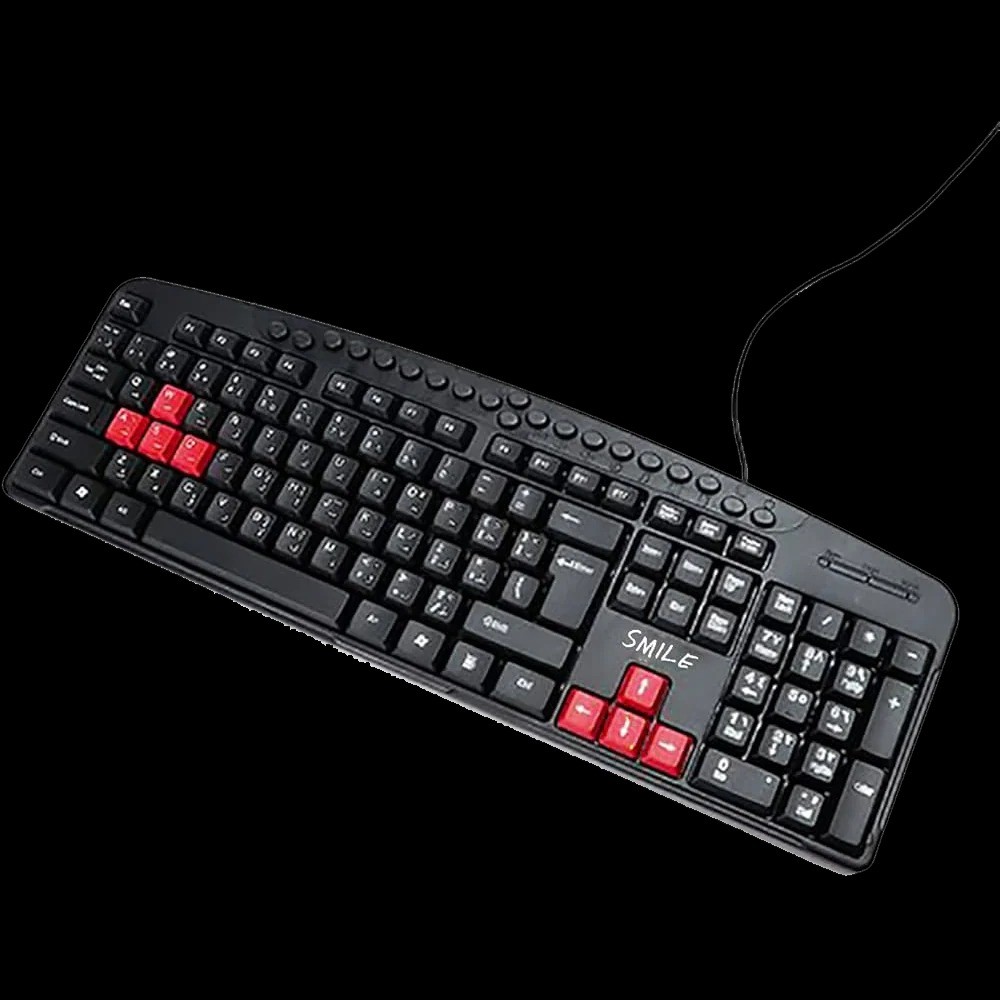 كيبورد USB متعدد الوسائط Smile 2508