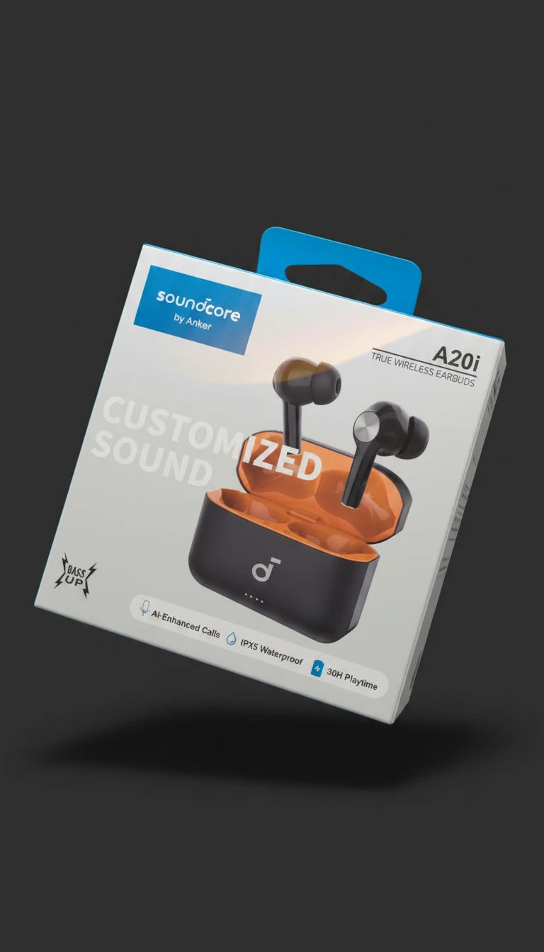 سماعات Soundcore A20i اللاسلكية من Anker: جودة صوت استثنائية وعزل ذكي