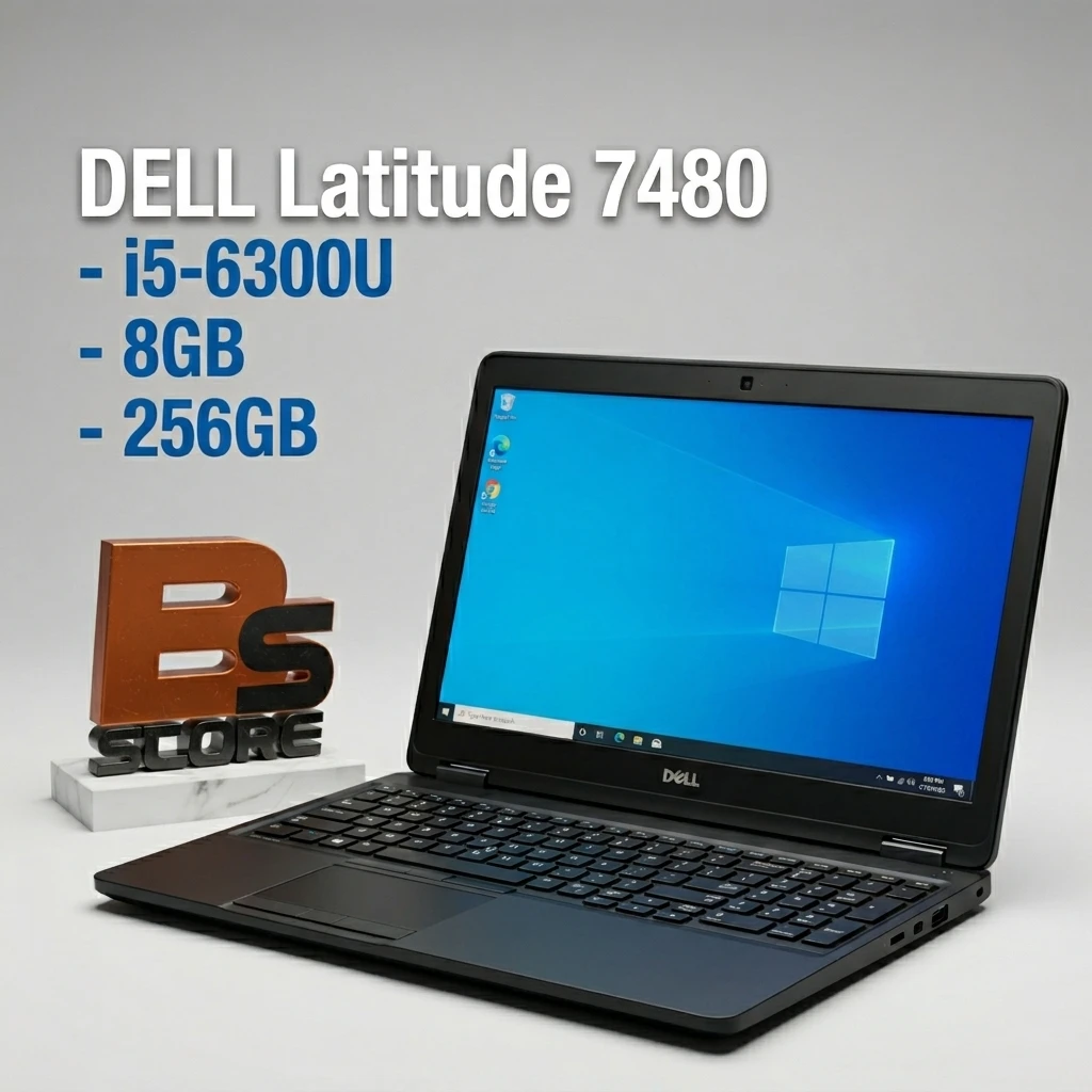Dell Latitude 7480- i5-6300U- 8GB- 256GB-TUT
