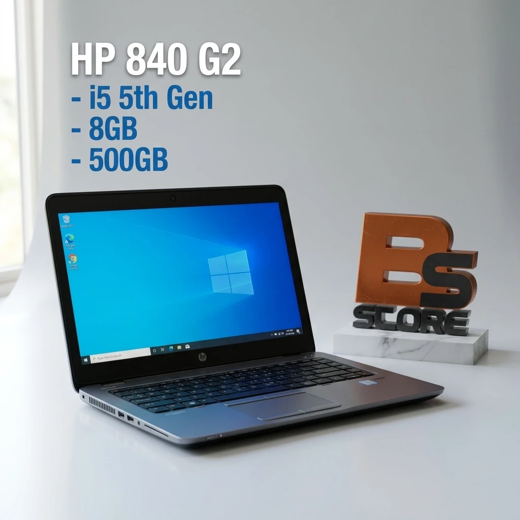 HP 840 G2- i5 5th- 8GB- 500GB